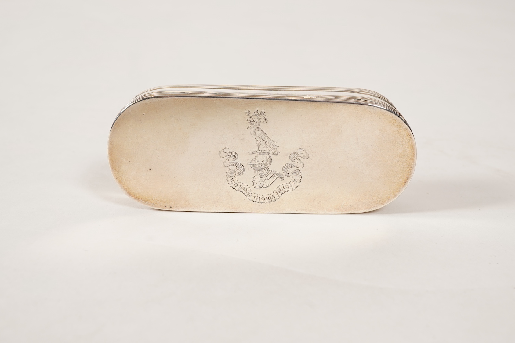 A George III silver snuff box by William Parker & Benjamin Simpson